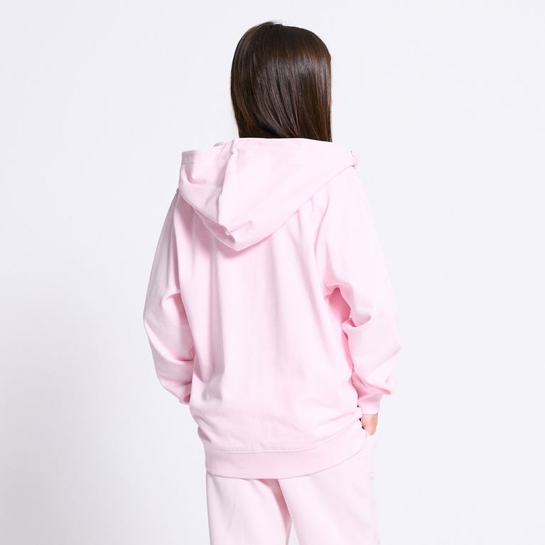 Zip hoodie "Tom star" Soft Pink